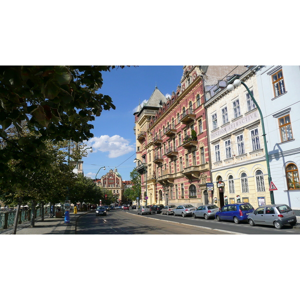 照片 捷克(Czech Republic) 布拉格(Prague) 斯美塔那河岸(Smetanovo nabr) 2007-07 18