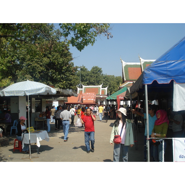 照片 泰国(Thailand) 彭世洛(Phitsanulok) 玛哈泰寺（大舍利寺）(Wat Pra Sri Rattana Mahathat Vora Maha Vihar) 2008-01 9