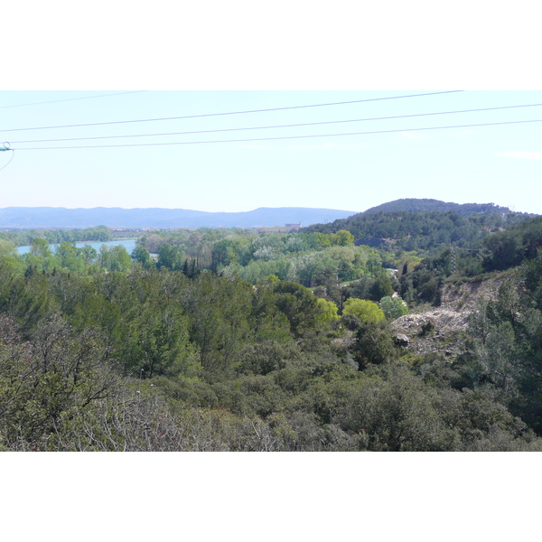 照片 法国(France) 普罗旺斯(Provence) 博凯尔至加尔桥公路(Beaucaire to pont du gard road) 2008-04 27