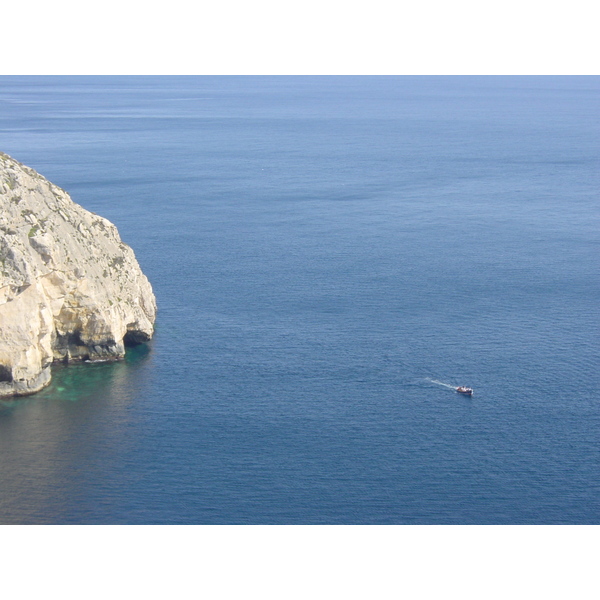 照片 马耳他(Malta) 祖里克蓝洞(Zurrieq Blue grotto) 2003-03 12