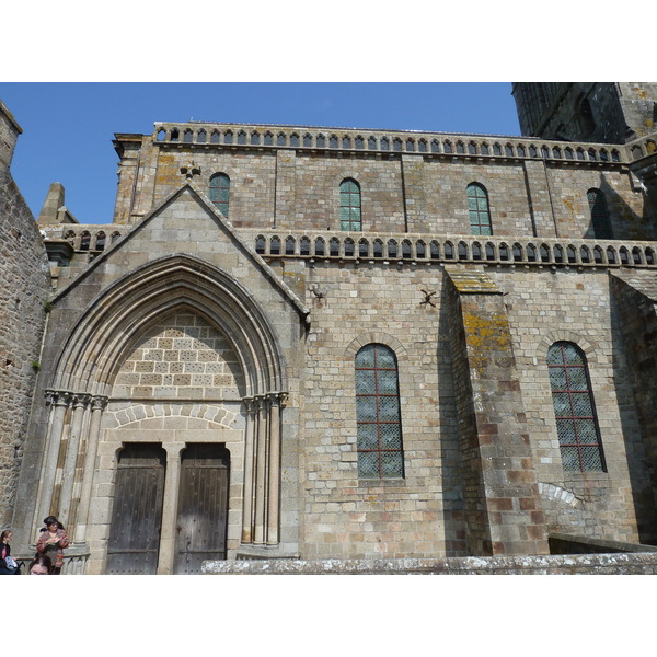 照片 法国(France) 圣米歇尔山(Mont St Michel) 圣米歇尔山修道院(Mont St Michel Abbey) 2010-04 22
