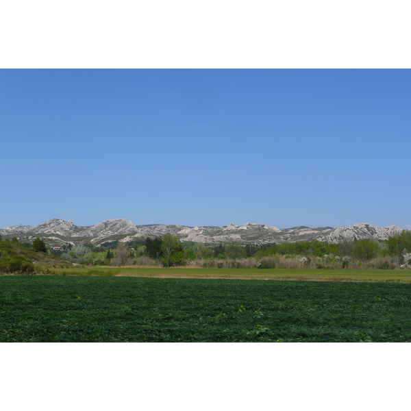 照片 法国(France) 普罗旺斯(Provence) 穆里耶至莱博公路(Mouries to Baux de Provence road) 2008-04 3