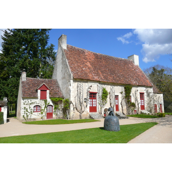 照片 法国(France) 舍农索城堡(Chenonceau Castle) 舍农索城堡花园(Gardens of Chenonceau) 2008-04 62