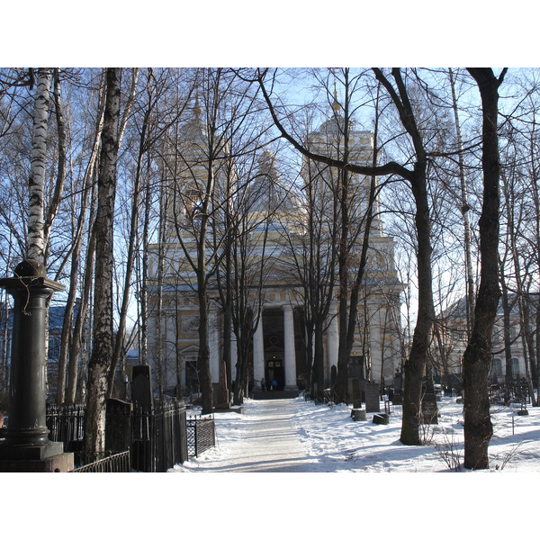 照片 俄罗斯(Russia) 圣彼得堡(St Petersburg) 亚历山大·涅夫斯基修道院(Alexander Nevsky Monastery) 2006-03 25