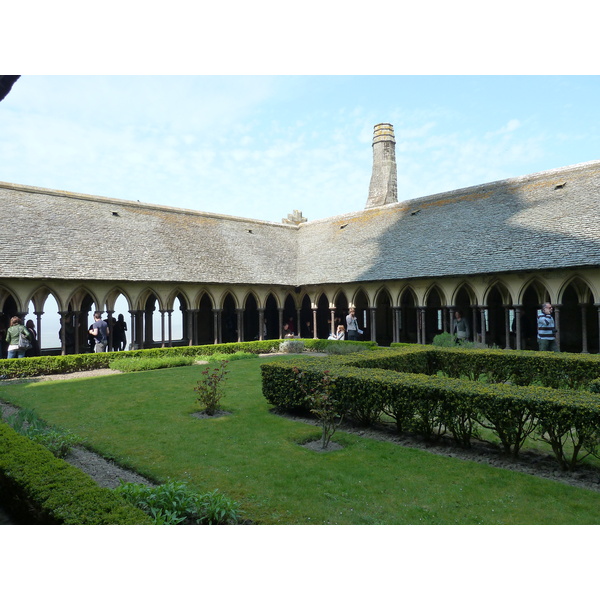 照片 法国(France) 圣米歇尔山(Mont St Michel) 圣米歇尔山修道院回廊(Mont St Michel Abbey Cloister) 2010-04 59
