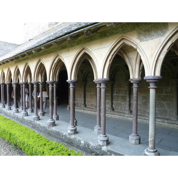 照片 法国(France) 圣米歇尔山(Mont St Michel) 圣米歇尔山修道院回廊(Mont St Michel Abbey Cloister) 2010-04 88