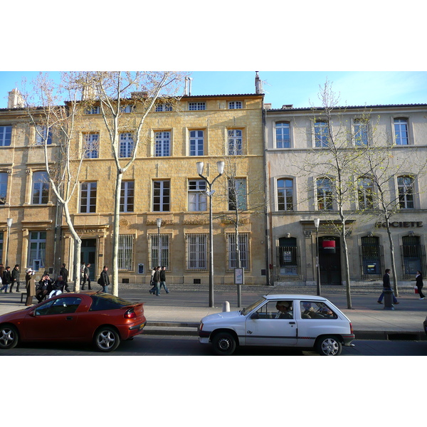 照片 法国(France) 普罗旺斯地区艾克斯(Aix en Provence) 米拉波林荫大道(Cours Mirabeau) 2008-04 36