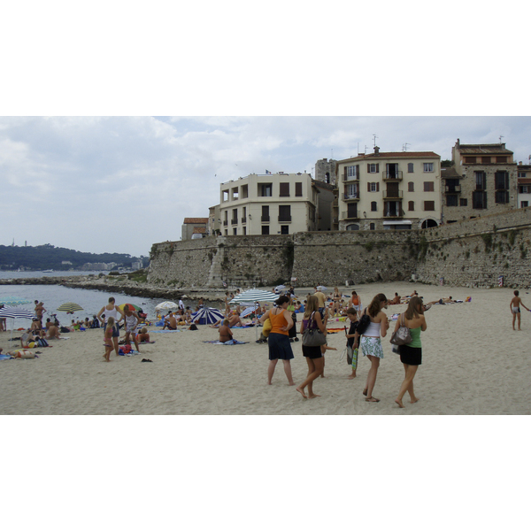 照片 法国(France) 昂蒂布(Antibes) 格拉韦特海滩(Plage de la Gravette) 2007-08 10