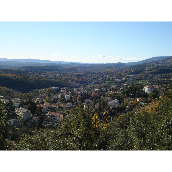 照片 法国(France) 蔚蓝海岸(French Riviera) 旺斯山口公路(Col de Vence road) 2007-01 16