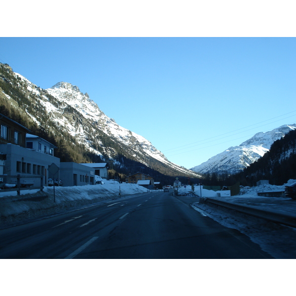 照片 瑞士(Switzerland) 蓬特雷西纳至比安科湖(From Pontresina to Lago Bianco) 2007-01 29