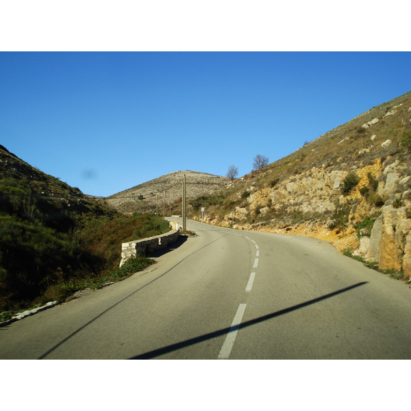 照片 法国(France) 蔚蓝海岸(French Riviera) 旺斯山口公路(Col de Vence road) 2007-01 1