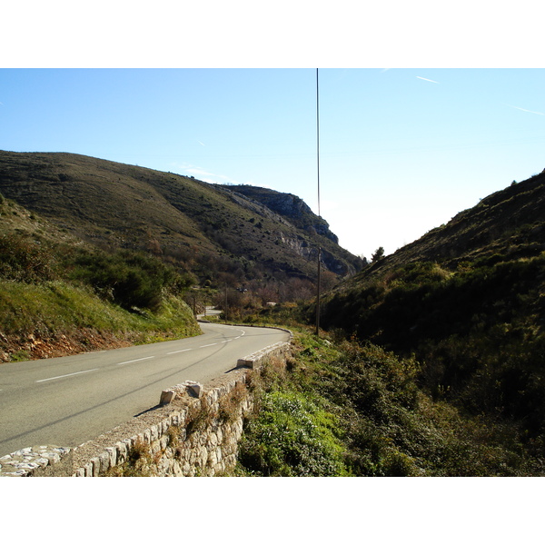 照片 法国(France) 蔚蓝海岸(French Riviera) 旺斯山口公路(Col de Vence road) 2007-01 18