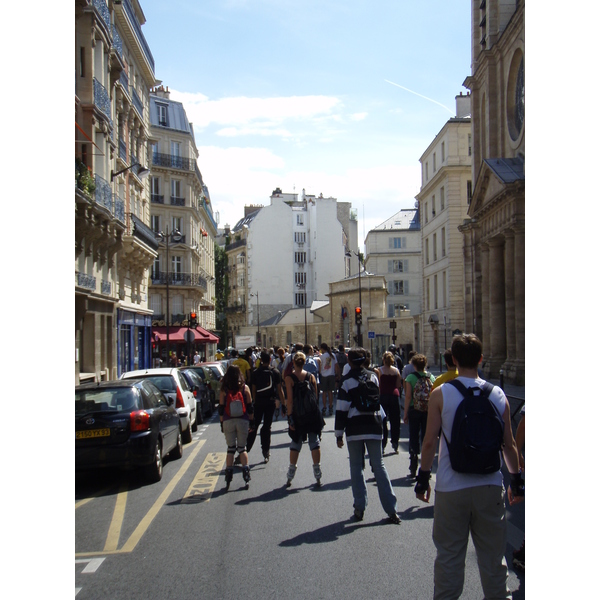 照片 法国(France) 巴黎(Paris) 轮滑漫游活动(Randonnee Roller et Coquillages) 2007-07 43