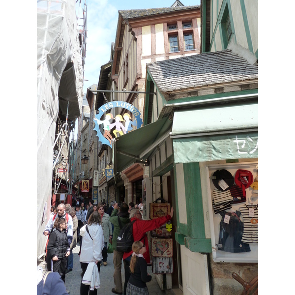 照片 法国(France) 圣米歇尔山(Mont St Michel) 圣米歇尔山村(Mont St Michel Village) 2010-04 45