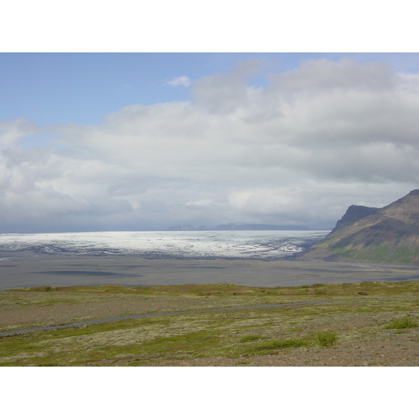 照片 冰岛(Iceland) 斯卡夫塔山冰川(Skaftafellsjokull) 2003-06 26