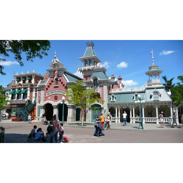 照片 法国(France) 巴黎迪士尼乐园(Disneyland Paris) 美国小镇大街(Main Street) 2007-07 1