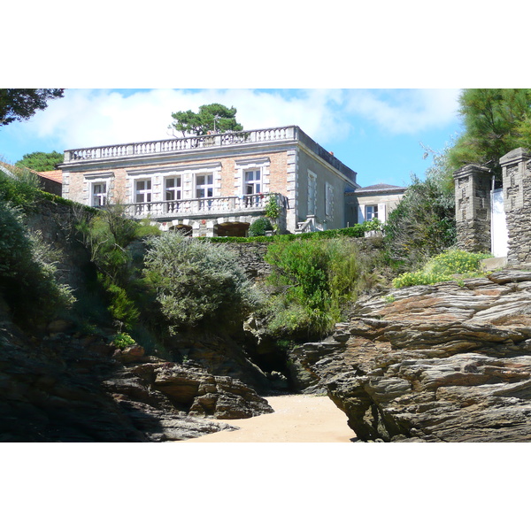 照片 法国(France) 波尔尼克(Pornic) 大谷海滩(grandes vallees Beach) 2008-07 24