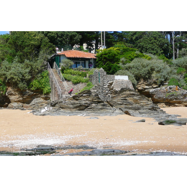 照片 法国(France) 波尔尼克(Pornic) 大谷海滩(grandes vallees Beach) 2008-07 26