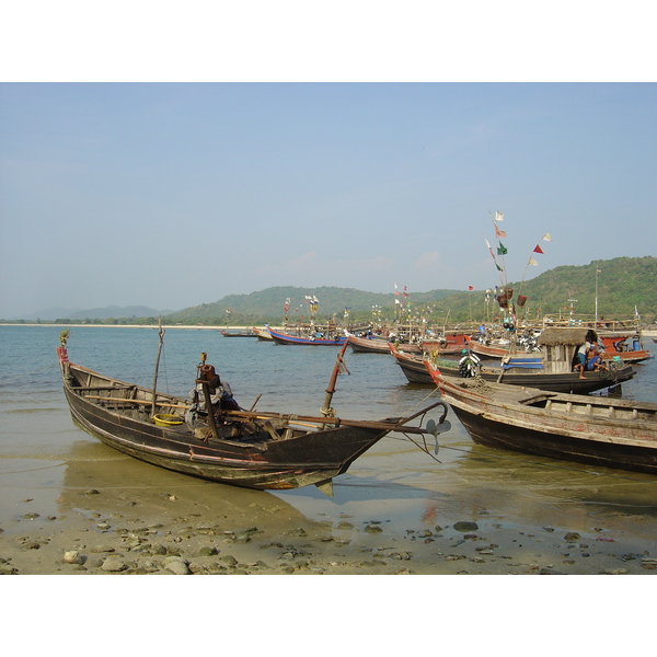 照片 缅甸(Myanmar) 茂马干海滩(Maungmagan beach) 2005-01 19