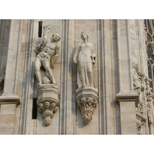照片 意大利(Italy) 米兰(Milan) 大教堂(Duomo) 2001-10 13