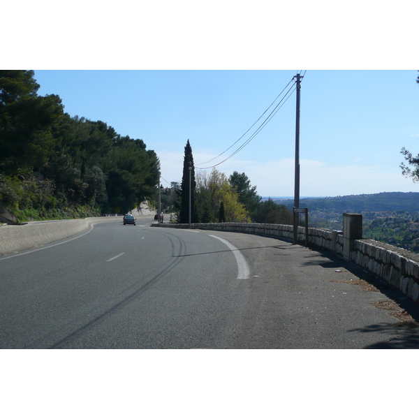 照片 法国(France) 蔚蓝海岸(French Riviera) 旺斯至卡涅公路(Vence to Cagnes road) 2008-03 15