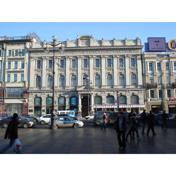 照片 俄罗斯(Russia) 圣彼得堡(St Petersburg) 涅瓦大街(Nevsky Prospect) 2006-03 14