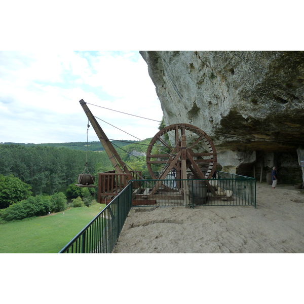 照片 法国(France) 圣克里斯托夫岩(La Roque St Christophe) 2010-08 39