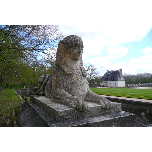 照片 法国(France) 舍农索城堡(Chenonceau Castle) 舍农索城堡花园(Gardens of Chenonceau) 2008-04 15
