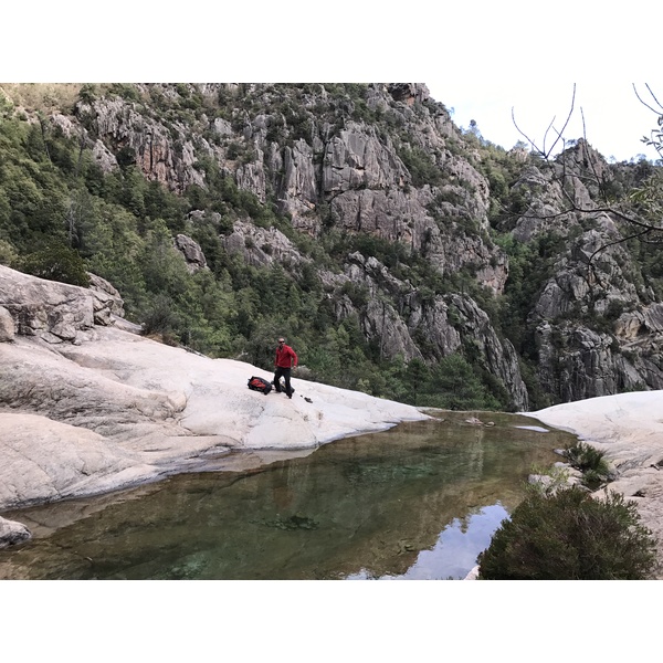 照片 法国(France) 科西嘉岛(Corsica) 普尔卡拉恰瀑布(Cascades de Purcaraccia) 2017-09 19
