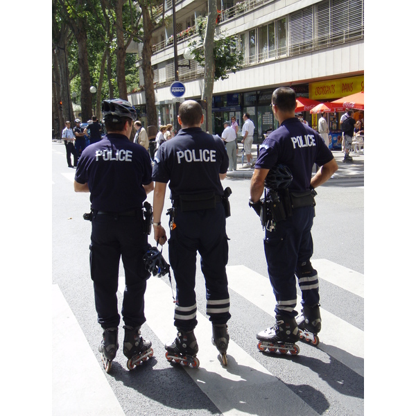 照片 法国(France) 巴黎(Paris) 轮滑漫游活动(Randonnee Roller et Coquillages) 2007-07 136