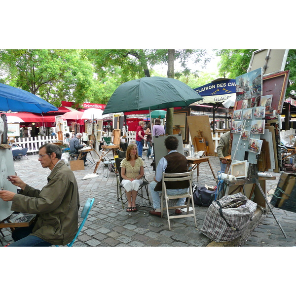 照片 法国(France) 巴黎(Paris) 小丘广场(Place du Tertre) 2007-06 38