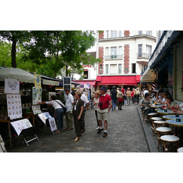 照片 法国(France) 巴黎(Paris) 小丘广场(Place du Tertre) 2007-06 43