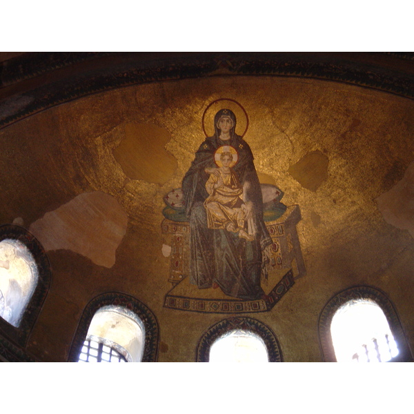 照片 土耳其(Turkey) 伊斯坦布尔(Istanbul) 圣索菲亚大教堂(Ayasofya) 2004-12 112