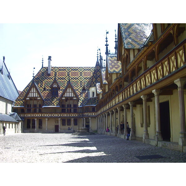 照片 法国(France) 博讷(Beaune) 博讷济贫院(Hospices de Beaune) 1999-06 6