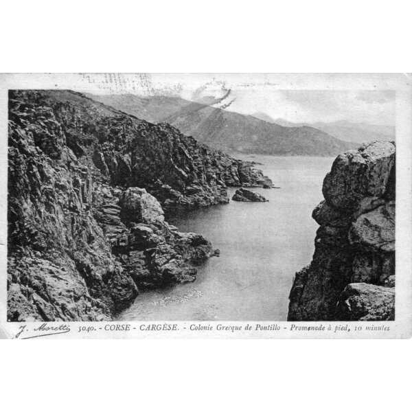 照片 法国(France) 科西嘉岛(Corsica) 老明信片(Old Postcards) 1900-01 30
