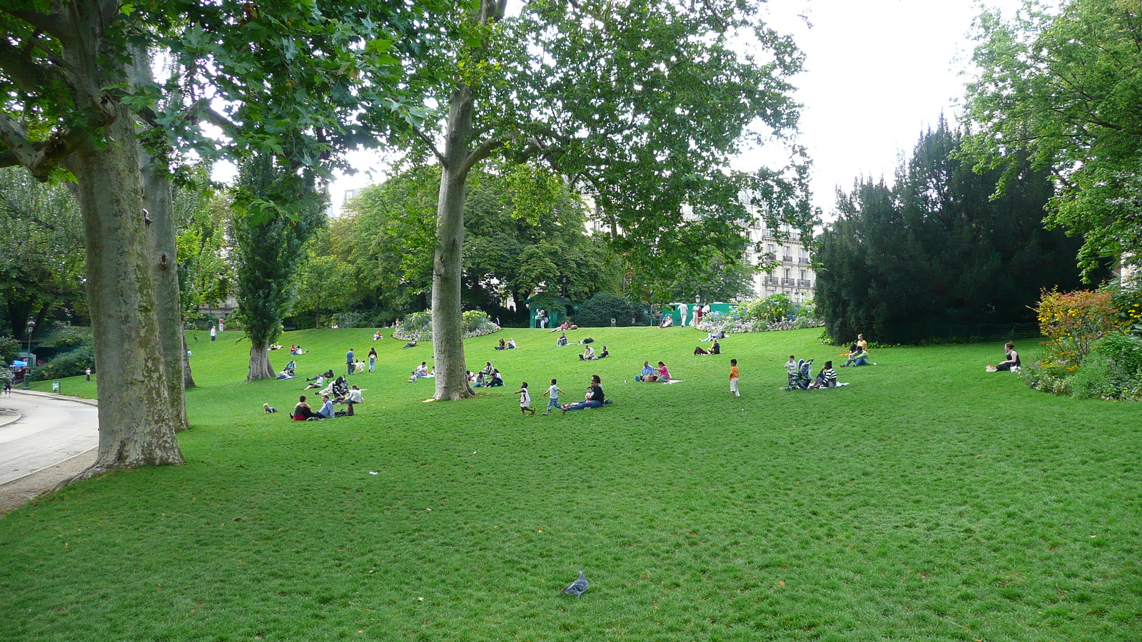 照片 法国(France) 巴黎(Paris) 肖蒙山丘公园(Parc des Buttes Chaumont) 2007-08 27