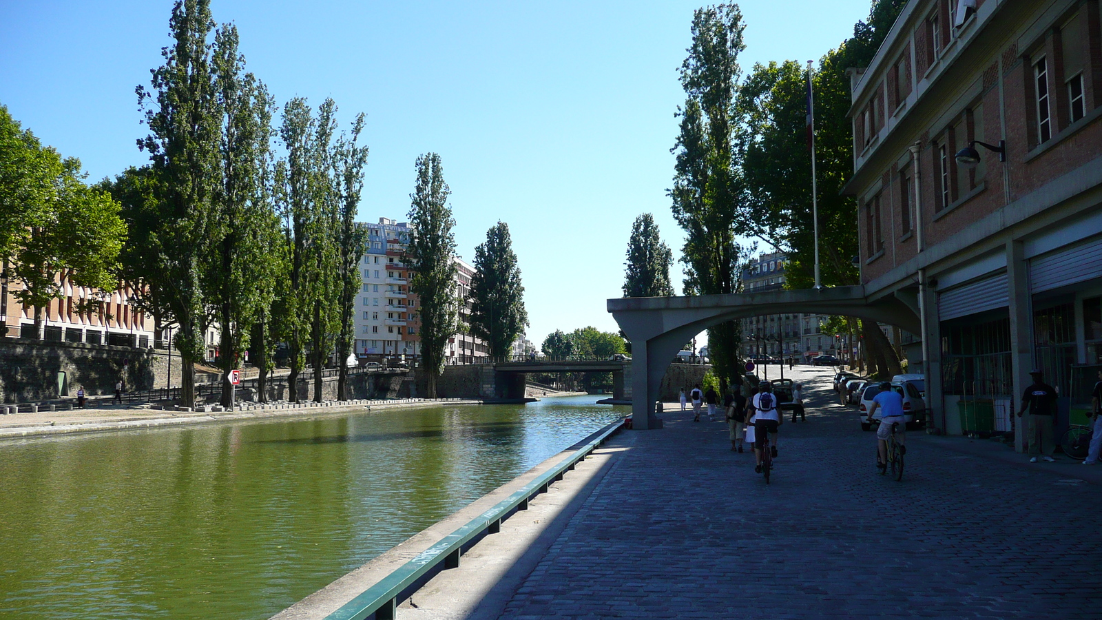 照片 法国(France) 巴黎(Paris) 圣马丁运河(Canal St Martin) 2007-08 99