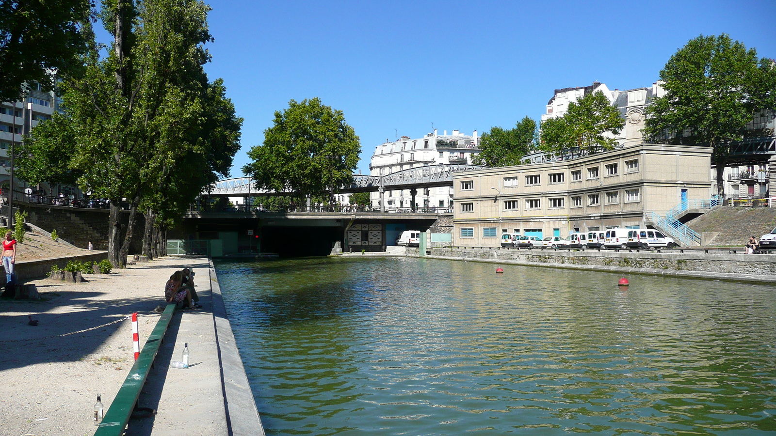 照片 法国(France) 巴黎(Paris) 圣马丁运河(Canal St Martin) 2007-08 111