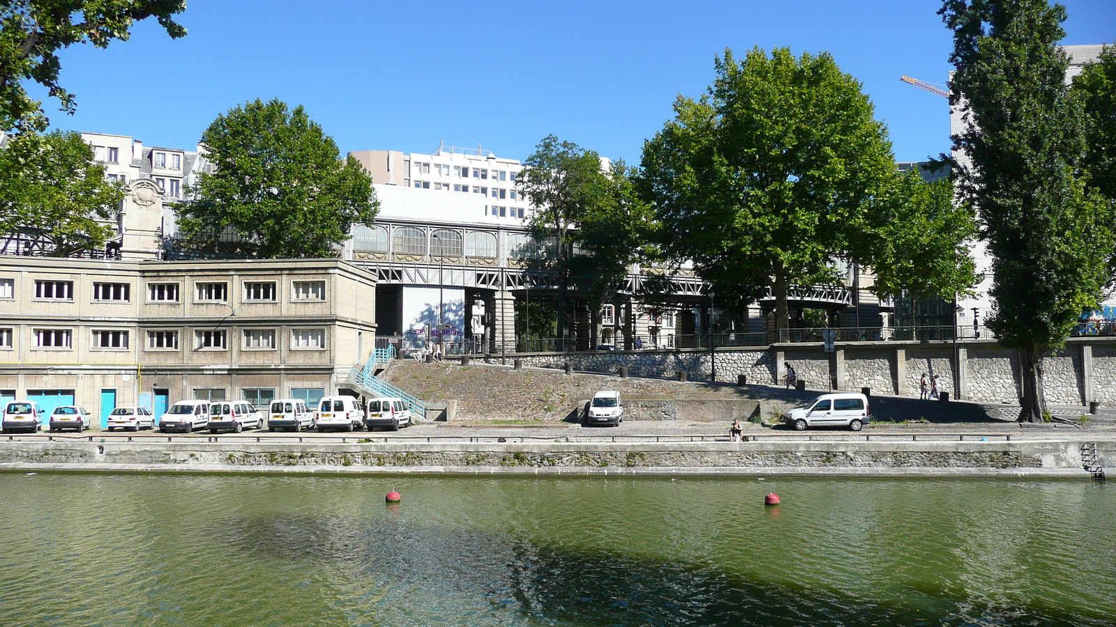 照片 法国(France) 巴黎(Paris) 圣马丁运河(Canal St Martin) 2007-08 98
