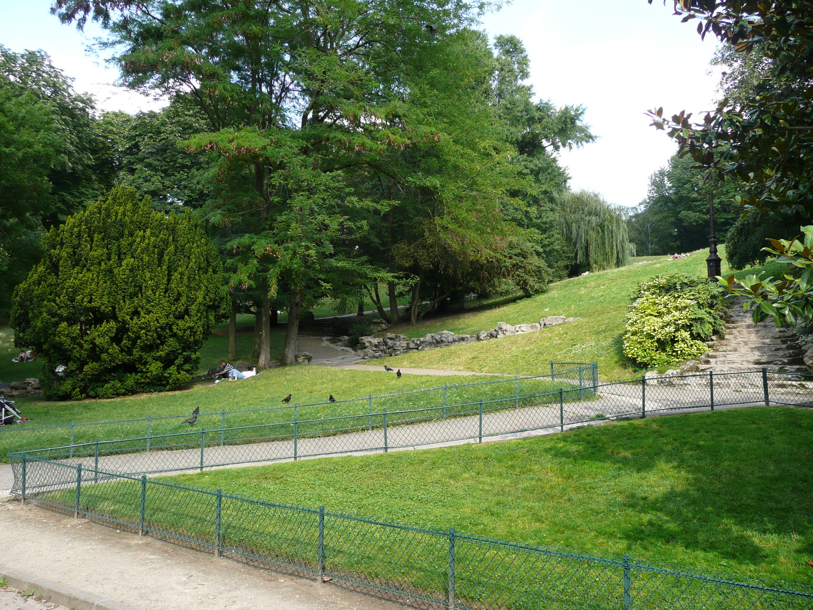 照片 法国(France) 巴黎(Paris) 肖蒙山丘公园(Parc des Buttes Chaumont) 2007-08 251