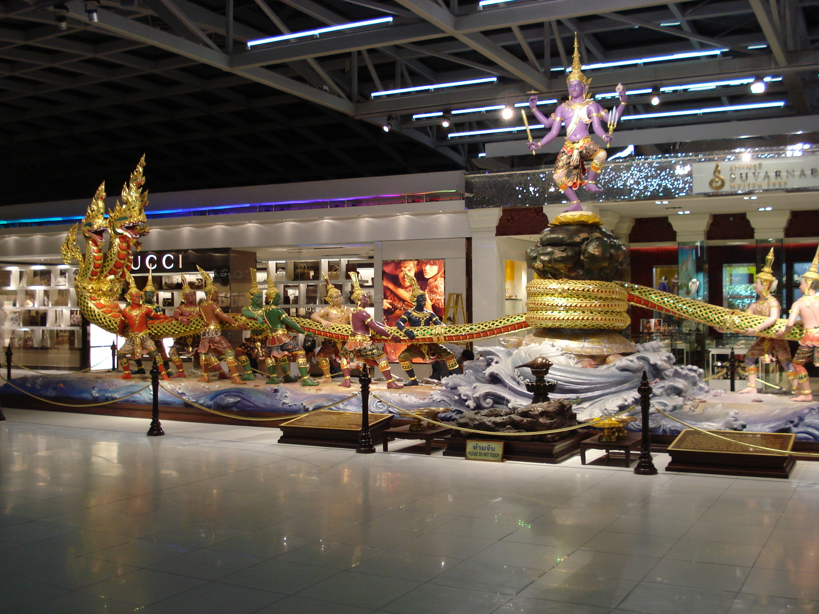照片 泰国(Thailand) 曼谷(Bangkok) 素万那普机场(Suvarnabhumi Airport) 2007-03 18