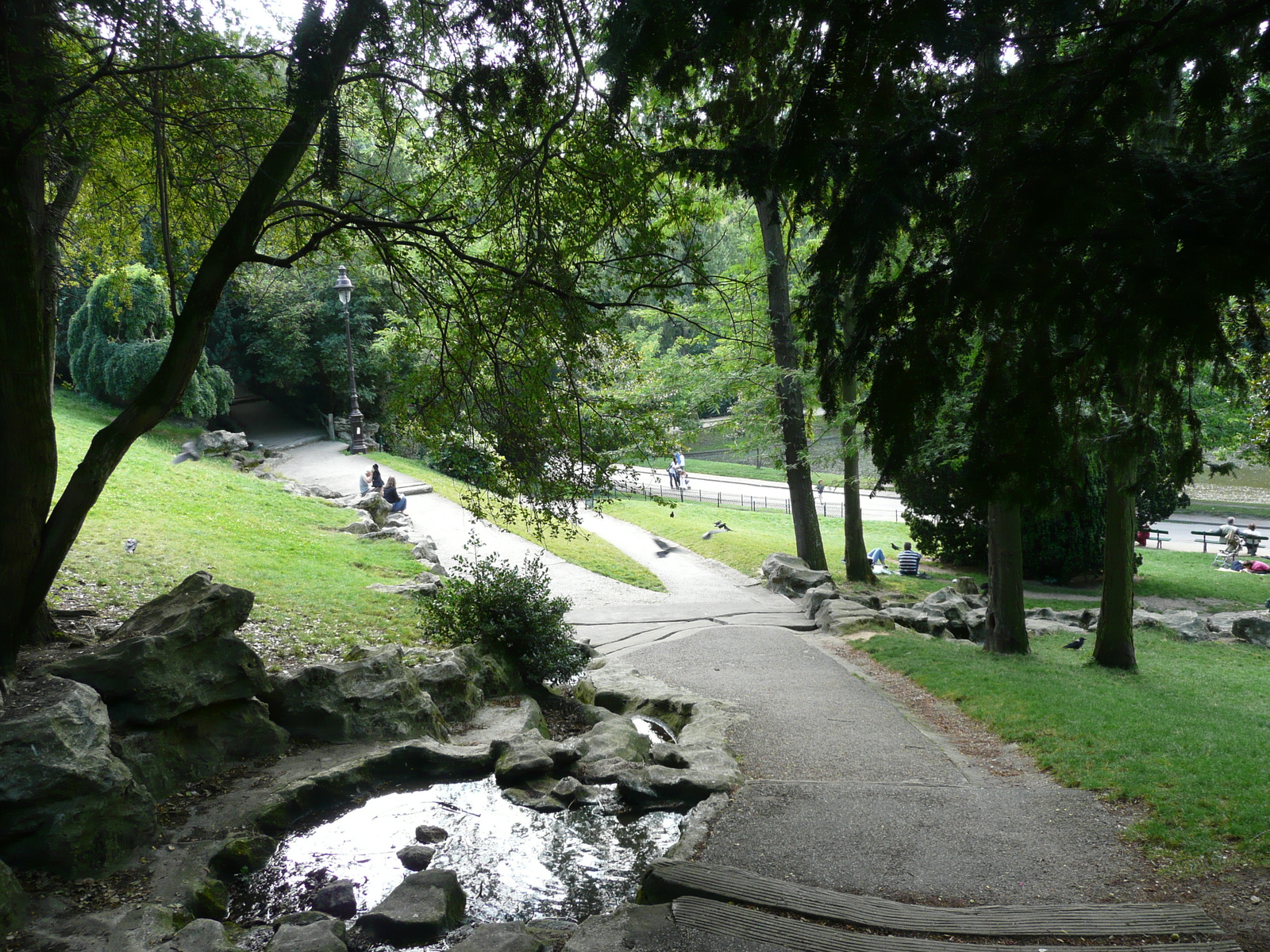 照片 法国(France) 巴黎(Paris) 肖蒙山丘公园(Parc des Buttes Chaumont) 2007-08 65