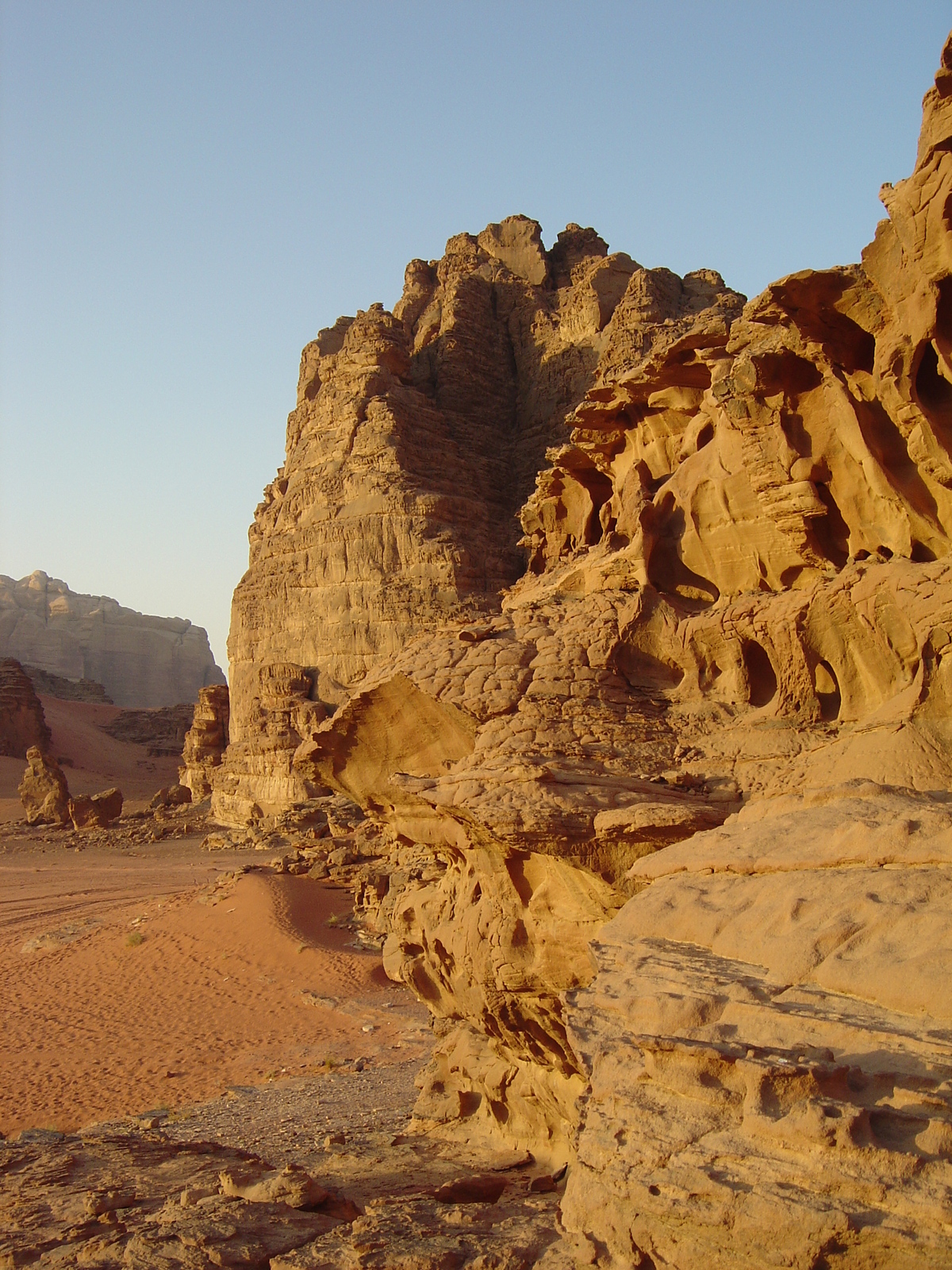 照片 约旦(Jordan) 瓦迪拉姆沙漠(Wadi Rum Desert) 2004-10 47