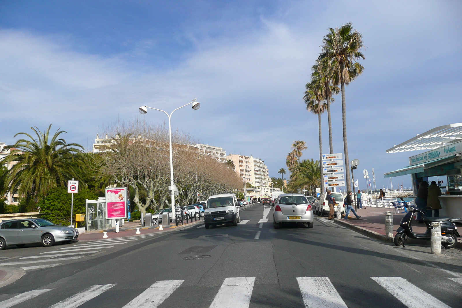 照片 法国(France) 戛纳(Cannes) 南部海滩(Plage du midi) 2008-03 15