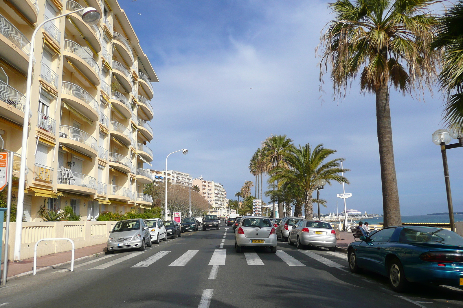照片 法国(France) 戛纳(Cannes) 南部海滩(Plage du midi) 2008-03 10