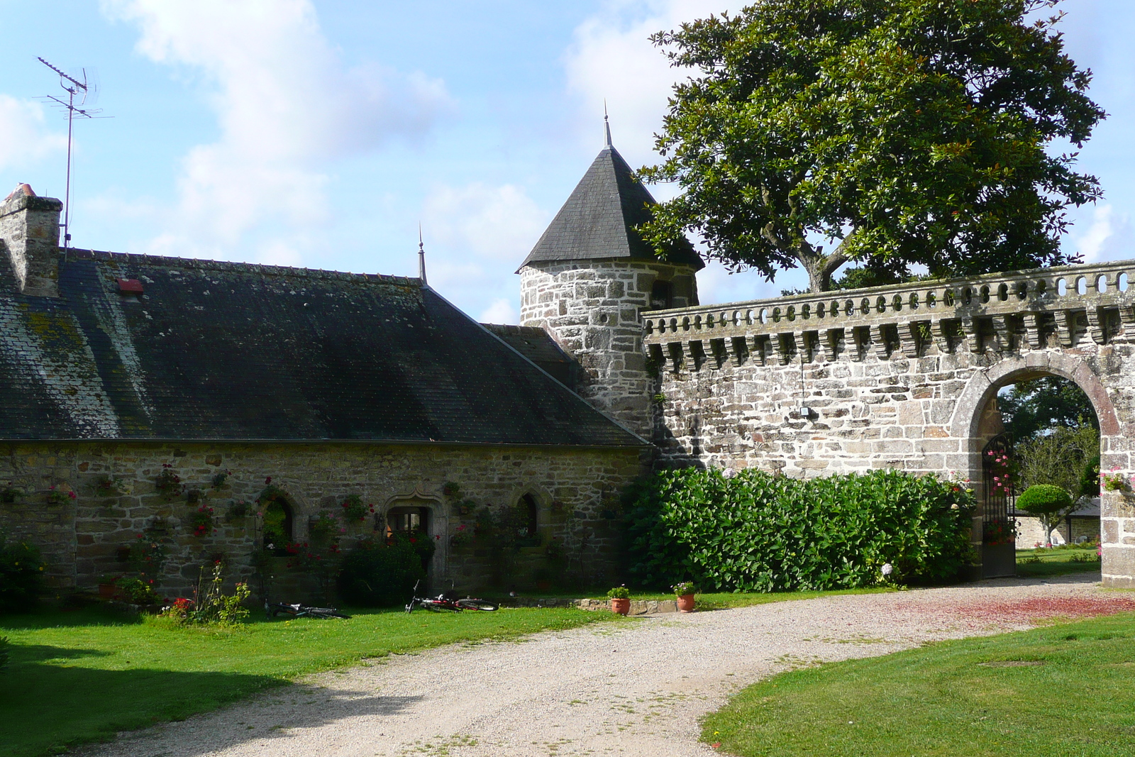 照片 法国(France) 凯鲁埃尔庄园酒店(Kerhuel Manor Hotel) 2008-07 14