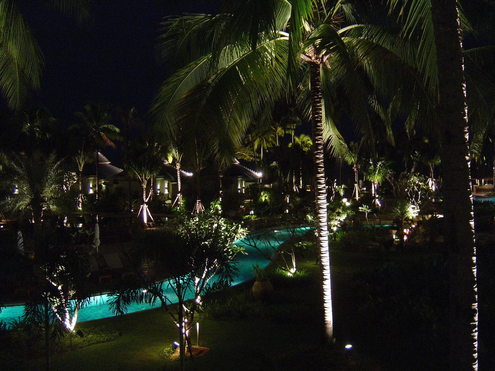 照片 泰国(Thailand) 考拉(Khao Lak) 考拉艾美酒店(Meridien Khao Lak Hotel) 夜景(By Night) 2005-12 13