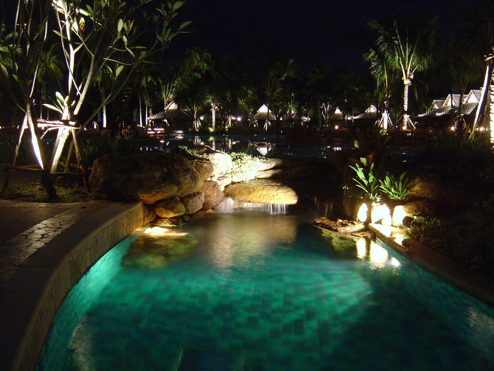 照片 泰国(Thailand) 考拉(Khao Lak) 考拉艾美酒店(Meridien Khao Lak Hotel) 夜景(By Night) 2005-12 25