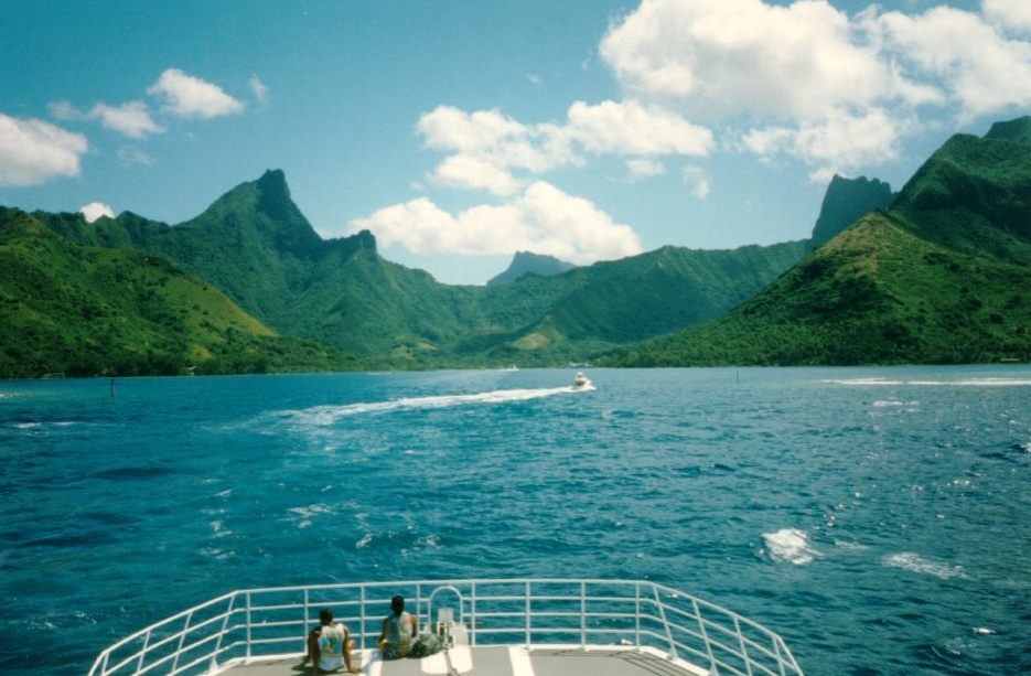 照片 波利尼西亚(Polynesia) 莫雷阿岛(Moorea) 1993-04 93