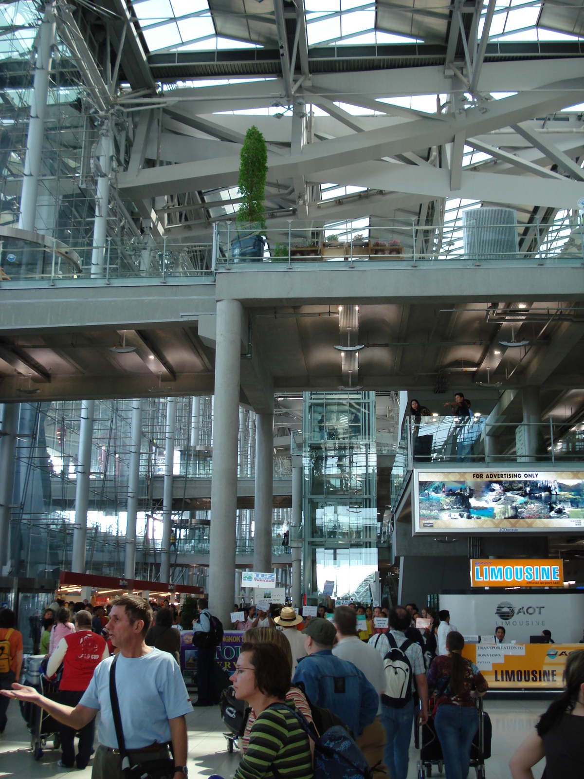 照片 泰国(Thailand) 曼谷(Bangkok) 素万那普机场(Suvarnabhumi Airport) 2007-02 78